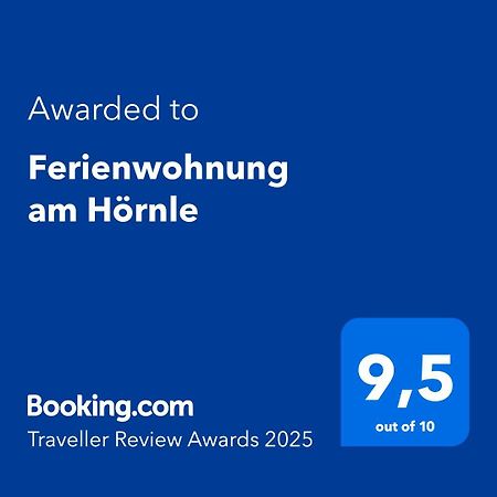 Ferienwohnung Am Hoernle Бад-Кольгруб Экстерьер фото